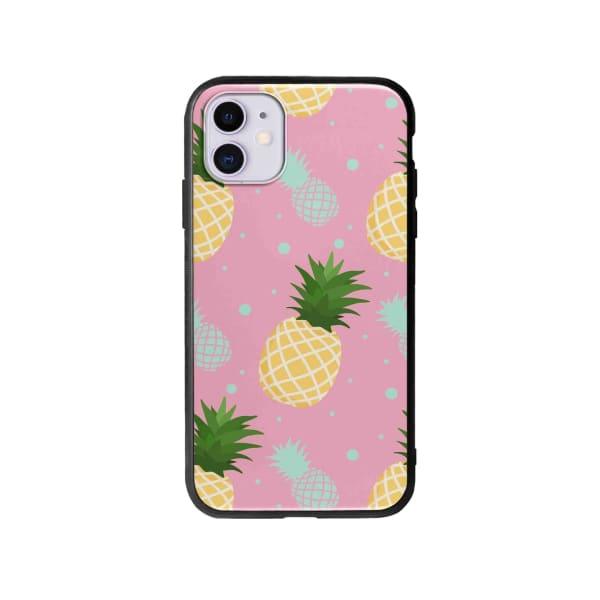 Coque Pour iPhone 11 Ananas - Coque Wiqeo 10€-15€, Estelle Adam, iPhone 11, Motif Wiqeo, Déstockeur de Coques Pour iPhone