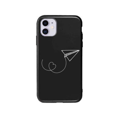 Coque Pour iPhone 11 Avion en Papier - Coque Wiqeo 10€-15€, Estelle Adam, Illustration, iPhone 11 Wiqeo, Déstockeur de Coques Pour iPhone