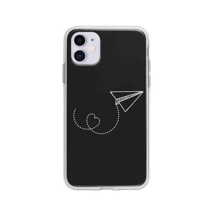 Coque Pour iPhone 11 Avion en Papier - Coque Wiqeo 10€-15€, Estelle Adam, Illustration, iPhone 11 Wiqeo, Déstockeur de Coques Pour iPhone