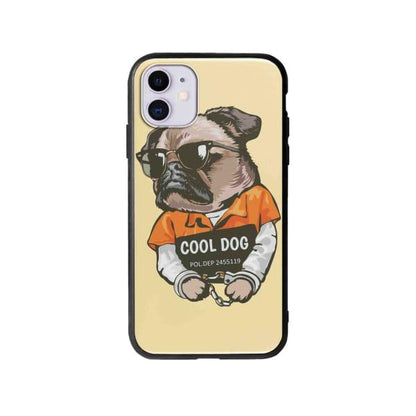 Coque Pour iPhone 11 Carlin Prisonnier - Coque Wiqeo 10€-15€, Animaux, Estelle Adam, Illustration, iPhone 11 Wiqeo, Déstockeur de Coques Pour iPhone