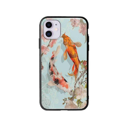 Coque Pour iPhone 11 Carpes Koï - Coque Wiqeo 10€-15€, Estelle Adam, Illustration, iPhone 11 Wiqeo, Déstockeur de Coques Pour iPhone