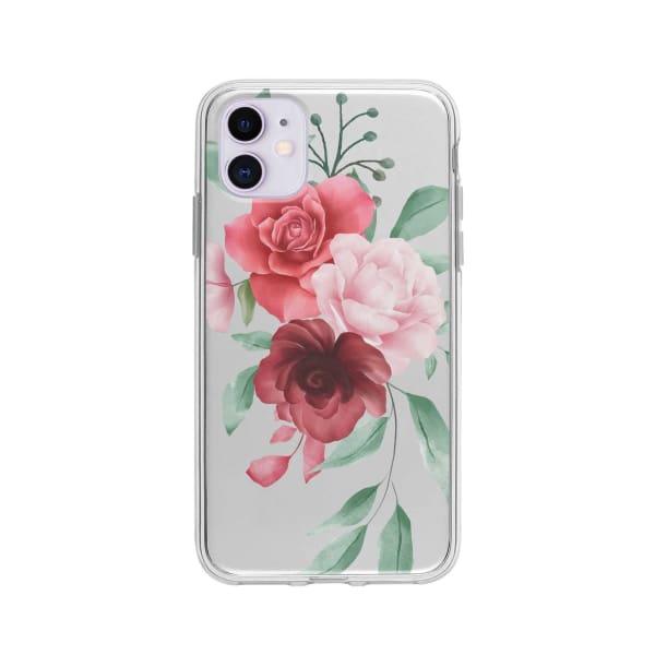 Coque Pour iPhone 11 Composition Florale - Coque Wiqeo 10€-15€, Albert Dupont, Fleur, iPhone 11 Wiqeo, Déstockeur de Coques Pour iPhone