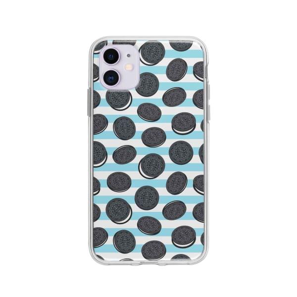 Coque Pour iPhone 11 Cookies Oreo - Coque Wiqeo 10€-15€, Estelle Adam, iPhone 11, Motif Wiqeo, Déstockeur de Coques Pour iPhone