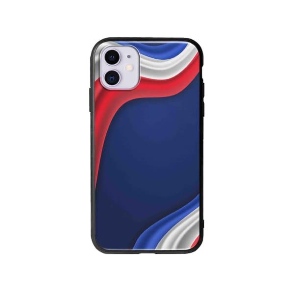 Coque Pour iPhone 11 Drapeau Français - Coque Wiqeo 10€-15€, Drapeau, Estelle Adam, Illustration, iPhone 11 Wiqeo, Déstockeur de Coques Pour iPhone