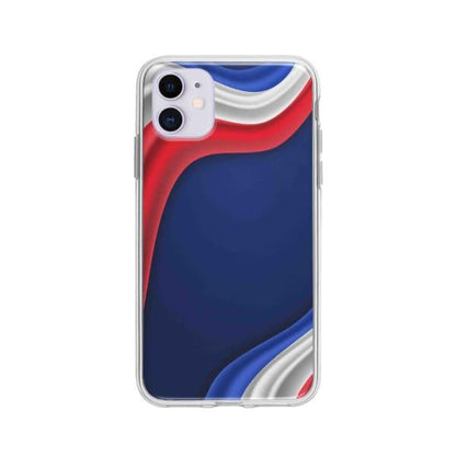 Coque Pour iPhone 11 Drapeau Français - Coque Wiqeo 10€-15€, Drapeau, Estelle Adam, Illustration, iPhone 11 Wiqeo, Déstockeur de Coques Pour iPhone