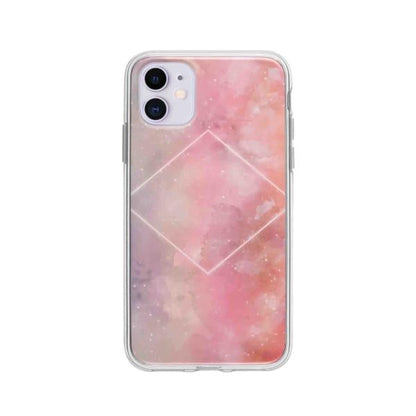 Coque Pour iPhone 11 Galaxie Rose - Coque Wiqeo 10€-15€, Estelle Adam, Illustration, iPhone 11, Motif Wiqeo, Déstockeur de Coques Pour iPhone