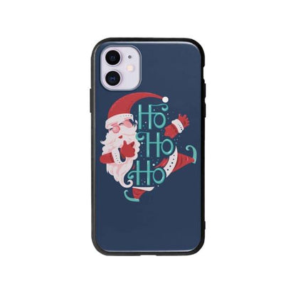 Coque Pour iPhone 11 Ho Ho Ho Père Noël - Coque Wiqeo 10€-15€, Estelle Adam, iPhone 11, Motif, Noël Wiqeo, Déstockeur de Coques Pour iPhone