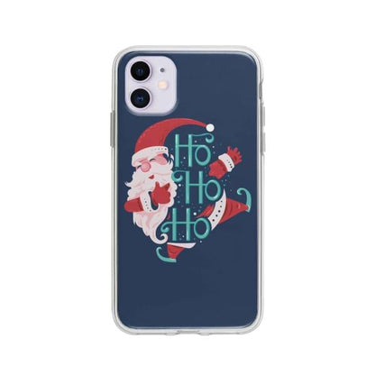 Coque Pour iPhone 11 Ho Ho Ho Père Noël - Coque Wiqeo 10€-15€, Estelle Adam, iPhone 11, Motif, Noël Wiqeo, Déstockeur de Coques Pour iPhone