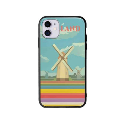 Coque Pour iPhone 11 Hollande - Coque Wiqeo 10€-15€, Illustration, iPhone 11, Robert Guillory, Voyage Wiqeo, Déstockeur de Coques Pour iPhone