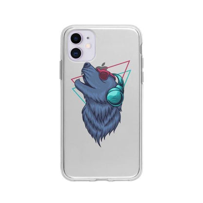 Coque Pour iPhone 11 Loup Extatique - Coque Wiqeo 10€-15€, Estelle Adam, Illustration, iPhone 11, Motif Wiqeo, Déstockeur de Coques Pour iPhone