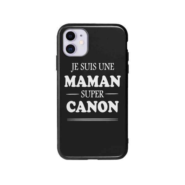 Coque Pour iPhone 11 "Maman Canon" - Coque Wiqeo 10€-15€, Géraud Fournier, iPhone 11, Mignon Wiqeo, Déstockeur de Coques Pour iPhone