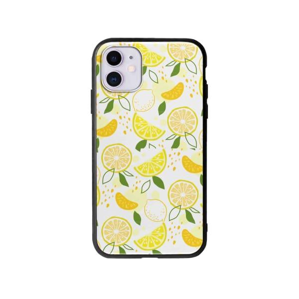 Coque Pour iPhone 11 Motif Citron - Coque Wiqeo 10€-15€, Estelle Adam, Illustration, iPhone 11, Motif Wiqeo, Déstockeur de Coques Pour iPhone