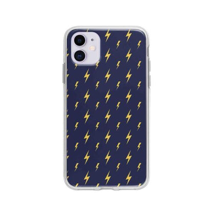 Coque Pour iPhone 11 Motif Éclair - Coque Wiqeo 10€-15€, Estelle Adam, iPhone 11, Motif Wiqeo, Déstockeur de Coques Pour iPhone