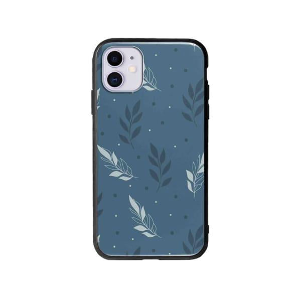 Coque Pour iPhone 11 Motif Floral - Coque Wiqeo 10€-15€, Estelle Adam, Feuilles, iPhone 11, Motif Wiqeo, Déstockeur de Coques Pour iPhone