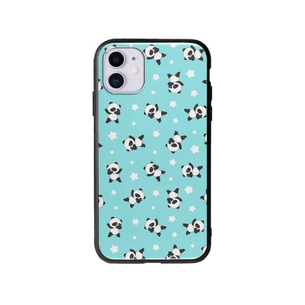 Coque Pour iPhone 11 Panda Dab - Coque Wiqeo 10€-15€, Animaux, Estelle Adam, iPhone 11, Motif Wiqeo, Déstockeur de Coques Pour iPhone