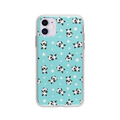 Coque Pour iPhone 11 Panda Dab - Coque Wiqeo 10€-15€, Animaux, Estelle Adam, iPhone 11, Motif Wiqeo, Déstockeur de Coques Pour iPhone