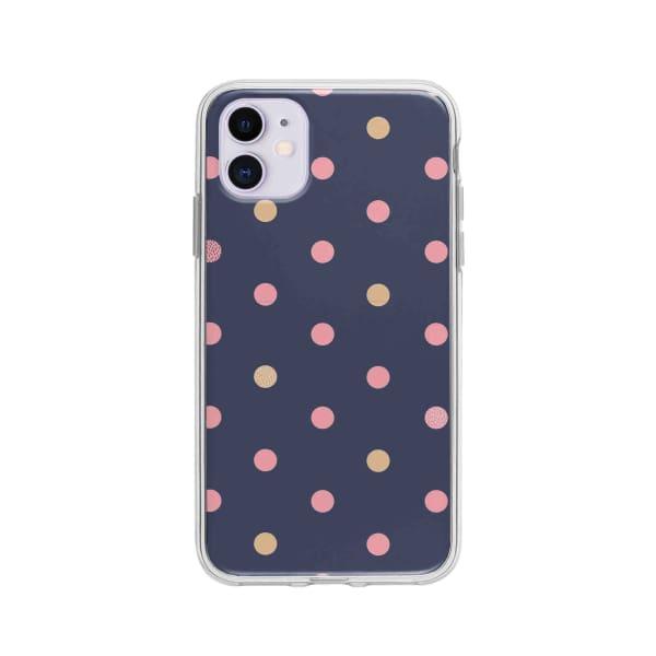 Coque Pour iPhone 11 Point de Vague - Coque Wiqeo 10€-15€, Estelle Adam, iPhone 11, Motif Wiqeo, Déstockeur de Coques Pour iPhone