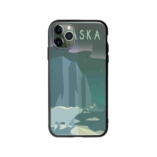 Coque Pour iPhone 11 Pro Alaska - Coque Wiqeo 10€-15€, Estelle Adam, Illustration, iPhone 11 Pro, Voyage Wiqeo, Déstockeur de Coques Pour iPhone