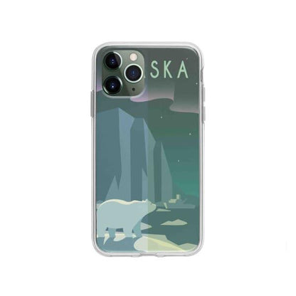 Coque Pour iPhone 11 Pro Alaska - Coque Wiqeo 10€-15€, Estelle Adam, Illustration, iPhone 11 Pro, Voyage Wiqeo, Déstockeur de Coques Pour iPhone