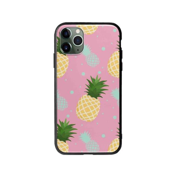 Coque Pour iPhone 11 Pro Ananas - Coque Wiqeo 10€-15€, Estelle Adam, iPhone 11 Pro, Motif Wiqeo, Déstockeur de Coques Pour iPhone