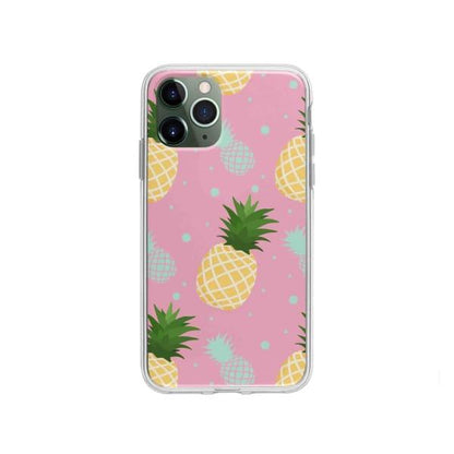 Coque Pour iPhone 11 Pro Ananas - Coque Wiqeo 10€-15€, Estelle Adam, iPhone 11 Pro, Motif Wiqeo, Déstockeur de Coques Pour iPhone