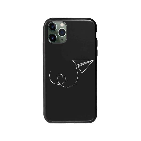 Coque Pour iPhone 11 Pro Avion en Papier - Coque Wiqeo 10€-15€, Estelle Adam, Illustration, iPhone 11 Pro Wiqeo, Déstockeur de Coques Pour iPhone