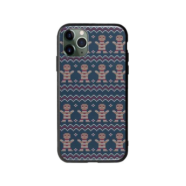 Coque Pour iPhone 11 Pro Biscuit de Noël Tricoté - Coque Wiqeo 10€-15€, Estelle Adam, iPhone 11 Pro, Motif, Noël Wiqeo, Déstockeur de Coques Pour iPhone