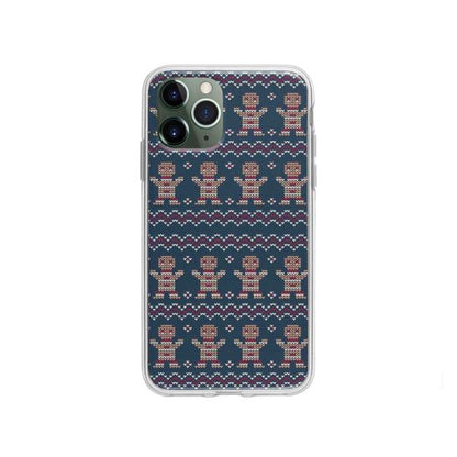 Coque Pour iPhone 11 Pro Biscuit de Noël Tricoté - Coque Wiqeo 10€-15€, Estelle Adam, iPhone 11 Pro, Motif, Noël Wiqeo, Déstockeur de Coques Pour iPhone