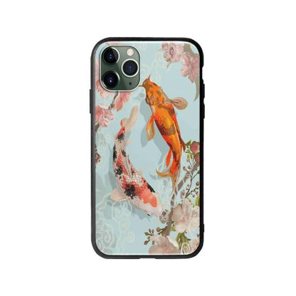 Coque Pour iPhone 11 Pro Carpes Koï - Coque Wiqeo 10€-15€, Estelle Adam, Illustration, iPhone 11 Pro Wiqeo, Déstockeur de Coques Pour iPhone