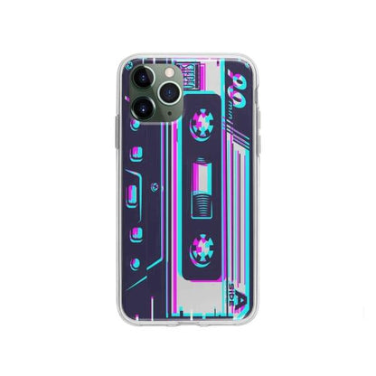 Coque Pour iPhone 11 Pro Cassette Glitché - Coque Wiqeo 10€-15€, Estelle Adam, Illustration, iPhone 11 Pro Wiqeo, Déstockeur de Coques Pour iPhone