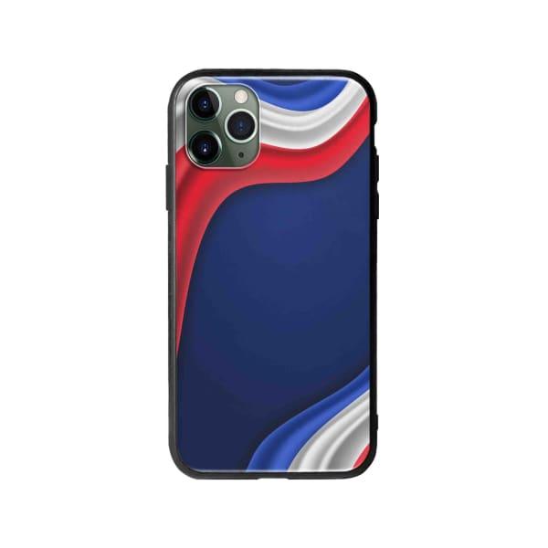 Coque Pour iPhone 11 Pro Drapeau Français - Coque Wiqeo 10€-15€, Drapeau, Estelle Adam, Illustration, iPhone 11 Pro Wiqeo, Déstockeur de Coques Pour iPhone