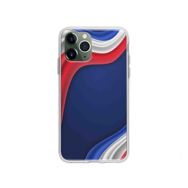 Coque Pour iPhone 11 Pro Drapeau Français - Coque Wiqeo 10€-15€, Drapeau, Estelle Adam, Illustration, iPhone 11 Pro Wiqeo, Déstockeur de Coques Pour iPhone