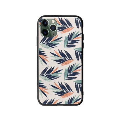 Coque Pour iPhone 11 Pro Feuilles Tropicales - Coque Wiqeo 10€-15€, Estelle Adam, Feuilles, iPhone 11 Pro, Motif Wiqeo, Déstockeur de Coques Pour iPhone