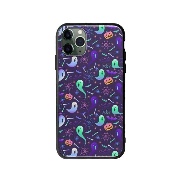 Coque Pour iPhone 11 Pro Halloween Fantôme - Coque Wiqeo 10€-15€, Estelle Adam, iPhone 11 Pro, Motif Wiqeo, Déstockeur de Coques Pour iPhone