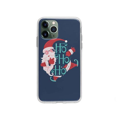 Coque Pour iPhone 11 Pro Ho Ho Ho Père Noël - Coque Wiqeo 10€-15€, Estelle Adam, iPhone 11 Pro, Motif, Noël Wiqeo, Déstockeur de Coques Pour iPhone