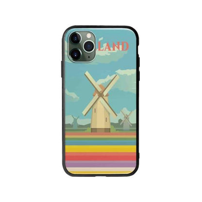 Coque Pour iPhone 11 Pro Hollande - Coque Wiqeo 10€-15€, Illustration, iPhone 11 Pro, Robert Guillory, Voyage Wiqeo, Déstockeur de Coques Pour iPhone