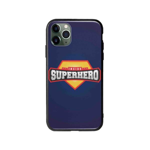 Coque Pour iPhone 11 Pro "Inside Superhero" - Coque Wiqeo 10€-15€, Estelle Adam, Illustration, iPhone 11 Pro Wiqeo, Déstockeur de Coques Pour iPhone