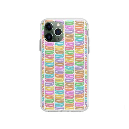 Coque Pour iPhone 11 Pro Macarons - Coque Wiqeo 10€-15€, Géraud Fournier, iPhone 11 Pro, Mignon, Motif Wiqeo, Déstockeur de Coques Pour iPhone