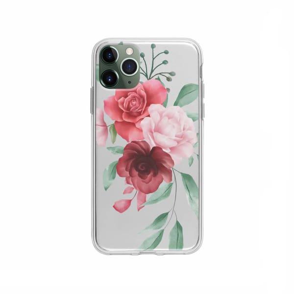 Coque Pour iPhone 11 Pro Max Composition Florale - Coque Wiqeo 10€-15€, Albert Dupont, Fleur, iPhone 11 Pro Max Wiqeo, Déstockeur de Coques Pour iPhone