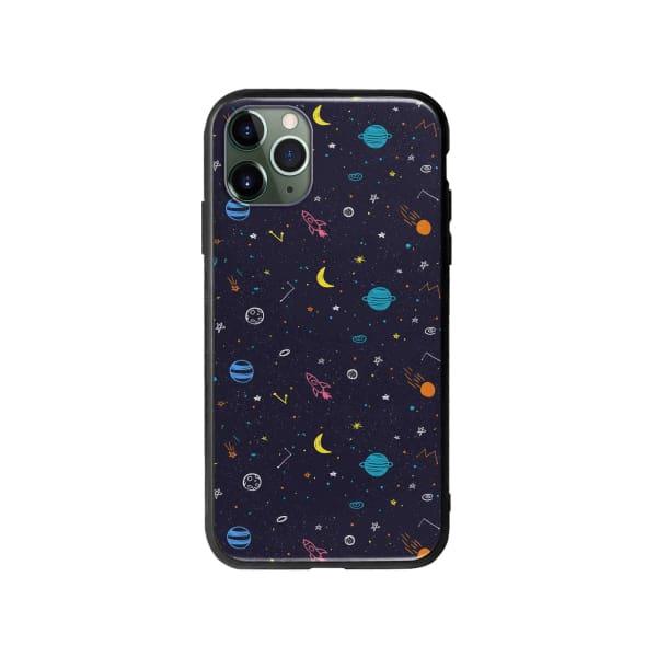 Coque Pour iPhone 11 Pro Max Dessin Galactique - Coque Wiqeo 10€-15€, Estelle Adam, Illustration, iPhone 11 Pro Max, Motif Wiqeo, Déstockeur de Coques Pour iPhone