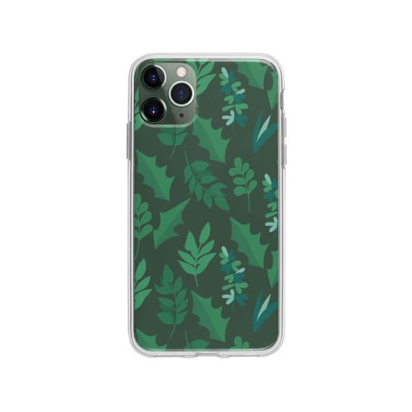 Coque Pour iPhone 11 Pro Max Feuilles d'hiver - Coque Wiqeo 10€-15€, Estelle Adam, Feuilles, iPhone 11 Pro Max, Motif Wiqeo, Déstockeur de Coques Pour iPhone