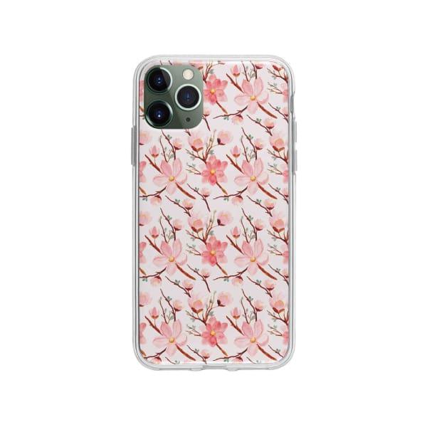 Coque Pour iPhone 11 Pro Max Fleur Rose - Coque Wiqeo 10€-15€, Albert Dupont, Fleur, iPhone 11 Pro Max Wiqeo, Déstockeur de Coques Pour iPhone