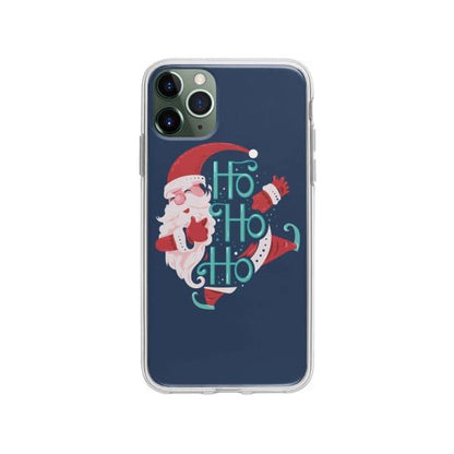 Coque Pour iPhone 11 Pro Max Ho Ho Ho Père Noël - Coque Wiqeo 10€-15€, Estelle Adam, iPhone 11 Pro Max, Motif, Noël Wiqeo, Déstockeur de Coques Pour iPhone