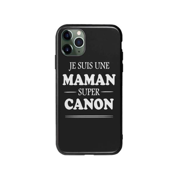 Coque Pour iPhone 11 Pro Max "Maman Canon" - Coque Wiqeo 10€-15€, Géraud Fournier, iPhone 11 Pro Max, Mignon Wiqeo, Déstockeur de Coques Pour iPhone