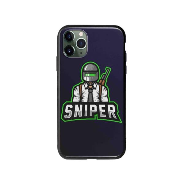 Coque Pour iPhone 11 Pro Max Mascotte Sniper - Coque Wiqeo 10€-15€, Estelle Adam, Illustration, iPhone 11 Pro Max Wiqeo, Déstockeur de Coques Pour iPhone