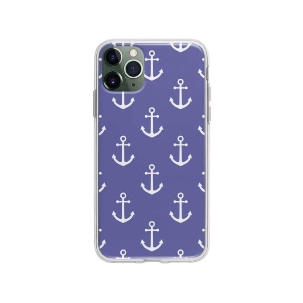 Coque Pour iPhone 11 Pro Max Motif Ancres - Coque Wiqeo 10€-15€, Estelle Adam, iPhone 11 Pro Max, Motif Wiqeo, Déstockeur de Coques Pour iPhone