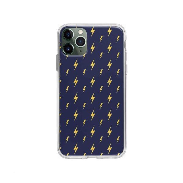 Coque Pour iPhone 11 Pro Max Motif Éclair - Coque Wiqeo 10€-15€, Estelle Adam, iPhone 11 Pro Max, Motif Wiqeo, Déstockeur de Coques Pour iPhone