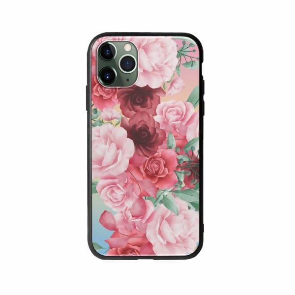 Coque Pour iPhone 11 Pro Max Roses Fleuries - Coque Wiqeo 10€-15€, Albert Dupont, Fleur, iPhone 11 Pro Max Wiqeo, Déstockeur de Coques Pour iPhone