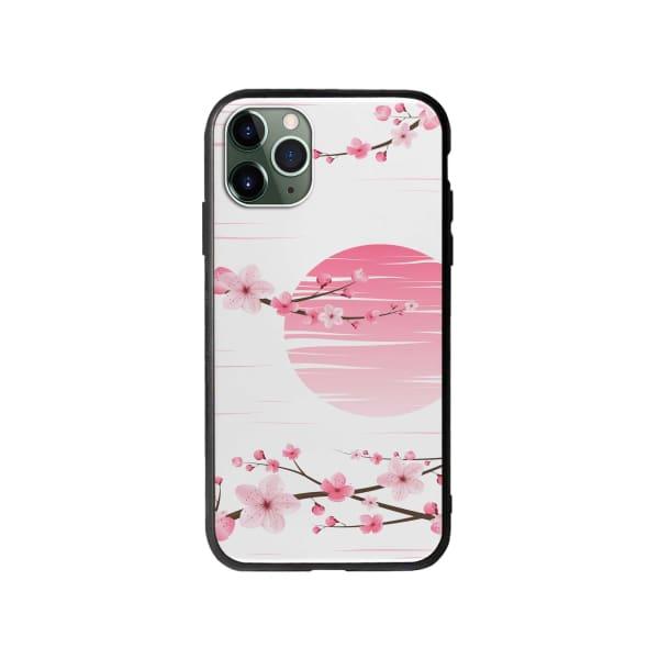 Coque Pour iPhone 11 Pro Max Sakura Blanc - Coque Wiqeo 10€-15€, Albert Dupont, Fleur, iPhone 11 Pro Max Wiqeo, Déstockeur de Coques Pour iPhone