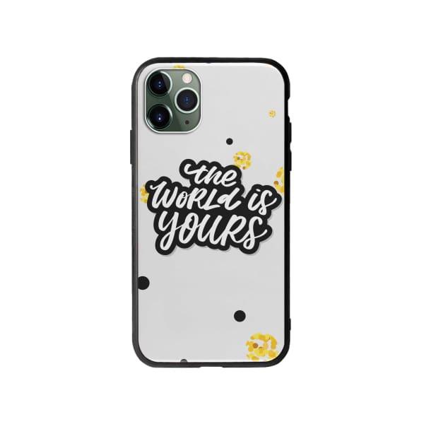 Coque Pour iPhone 11 Pro Max "The World Is Yours" - Coque Wiqeo 10€-15€, Estelle Adam, iPhone 11 Pro Max, Motif Wiqeo, Déstockeur de Coques Pour iPhone